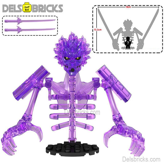 Naruto large Susanoo Sasuke Big Lego Anime Minifigures Custom Toys 4