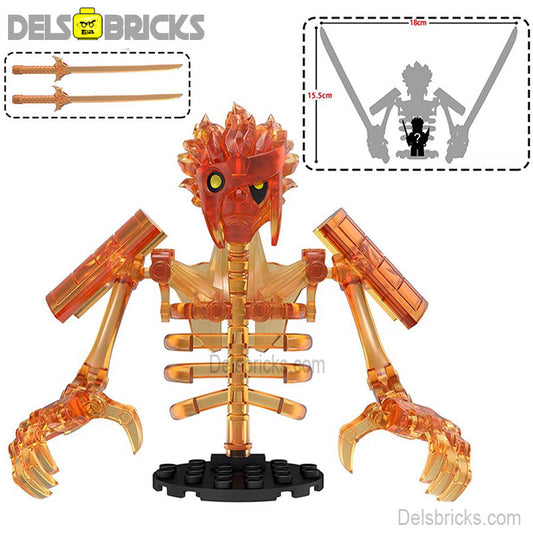 Naruto large Susanoo Itachi Big Lego Anime Minifigures Custom Toys 6