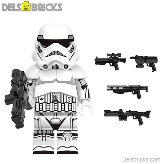 Imperial Stormtrooper & Blasters Lego Star Wars Minifigures Custom Toys