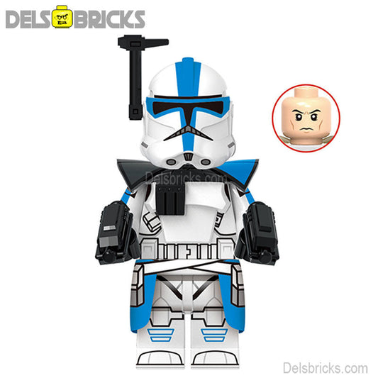 Captian Alpha Clone Trooper Star Wars Lego Minifigures Custom Toys