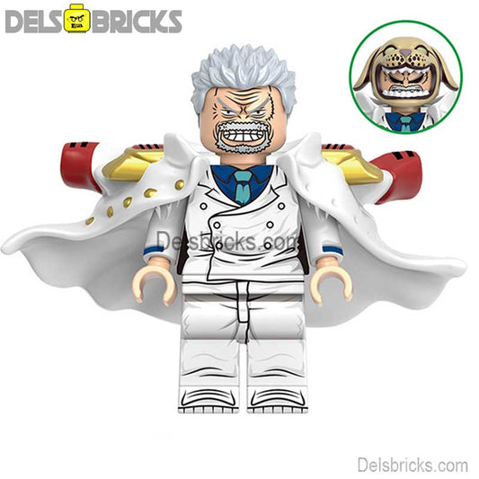 Monkey D Garp ONE PIECE Anime Lego Minifigures custom toys NEW